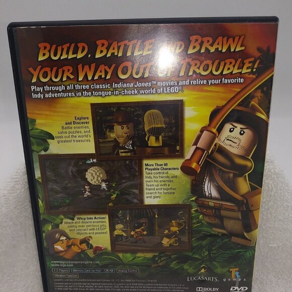 Playstation 2 Lego Indiana Jones: The Original Adventures Video Game - Picture 4 of 8